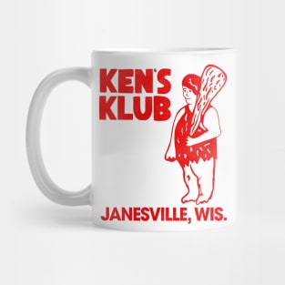 Ken's Klub Retro Defunct Bar / Tavern Janesville Wisconsin Mug